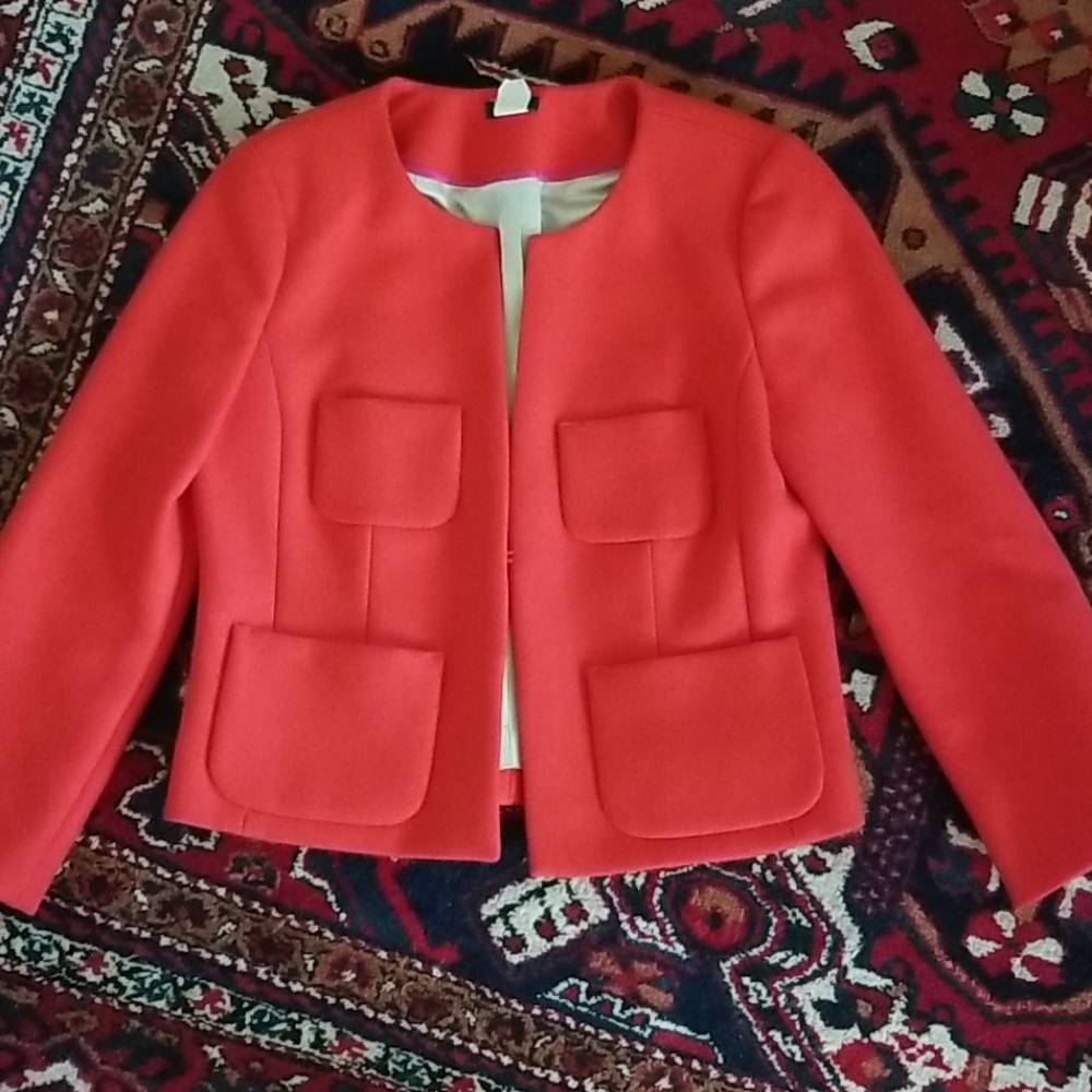 J. Crew lady portfolio style jacket